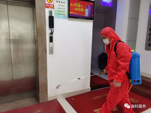 ?？萍艺o償消毒服務，助力蔡甸街企業安全復工